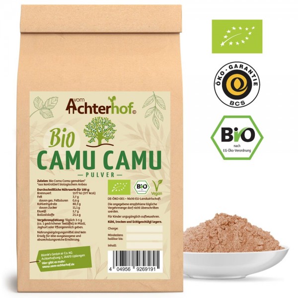 Bio Camu Camu Pulver 250g