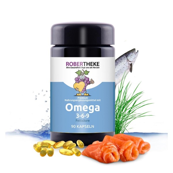 Omega 3-6-9 1000 mg | 90 Stk. Kapseln