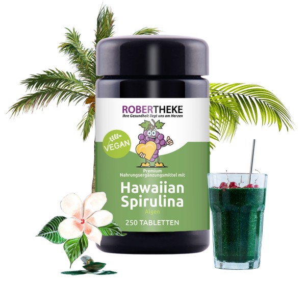 Hawaiian Spirulina 500 mg | 250 Stk. Tabletten