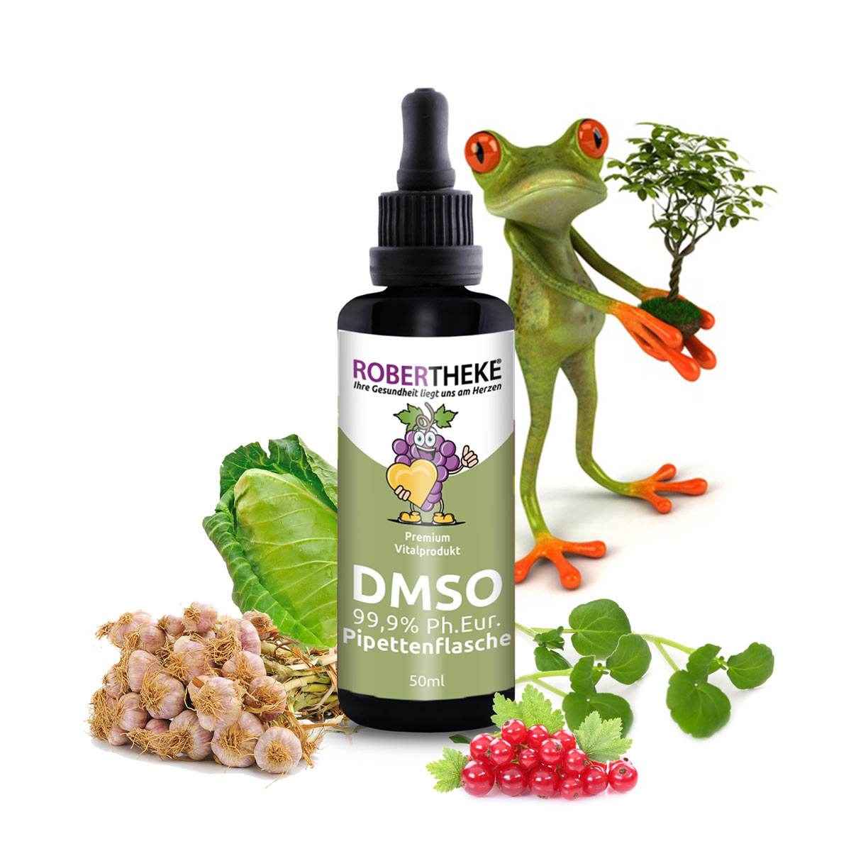 DMSO 99.9 Ph.Eur. 50ml mit Pipette Robertheke GmbH