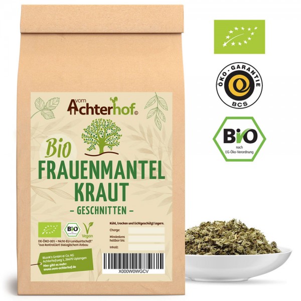 Bio Frauenmantelkraut getrocknet und geschnitten 100g