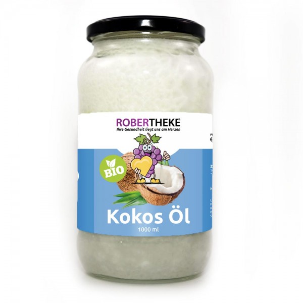 Bio Kokosöl 1000 ml Kaltgepresst