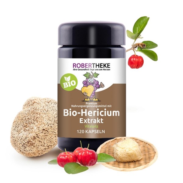 Bio Hericium Pilz Extrakt 320 mg | 90 Stk